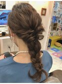 パーティスタイル、ヘアアレンジ、ヘアセット