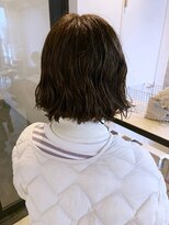 イースエモーション(ease et motion) 【天神 今泉 大名】ぷつっとボブ ウェーブスタイル