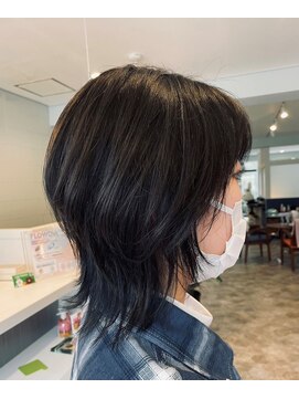 ルイラパレ(Louis La Pale) マッシュウルフ・インナーカラー