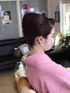 ヘアサロン ユニティ(Hair Salon Unity) 夜会巻き風アップスタイル