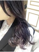 バイオレットイヤリングカラー
