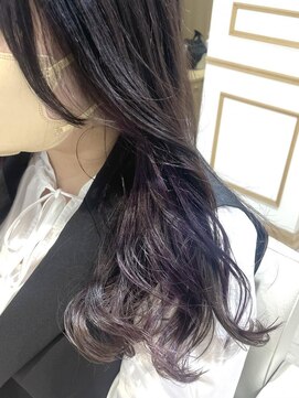 アルクバイネオリーブ 荻窪店(arc by neolive) バイオレットイヤリングカラー