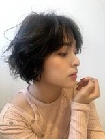 フラミューム 八王子北口店(flammeum)&nbsp;ショートボブパーマ【八王子】