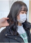 透明感グレージュ