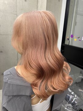 リノート バイ エゴル 名古屋(LINOET by ENGOL) 【LINOET名古屋】佐藤まいらpink beige♪