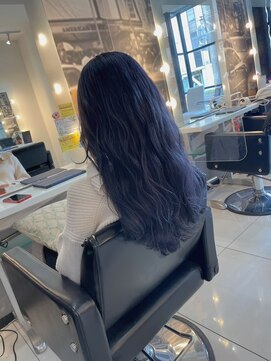 ソーホーニューヨーク 函館店(SOHOnewyork) ブルーパープル/ブリーチ/函館/五稜郭/美容室