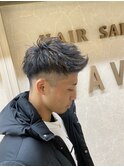 アップバングショート