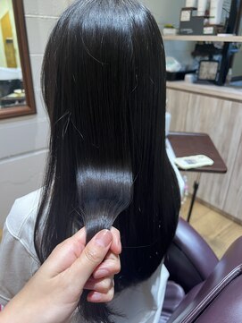 チアー ヘアリラクゼーション(cheer HAIRRELAXATION) 髪質改善トリートメント+黒髪ロング