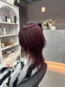 ジィルム(XELM) ハイトーンウルフカット