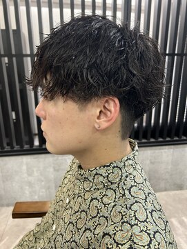 メンズ リコ(MEN'S RICO) ツイストスパイラルツイスパシャドウパーマメンズパーマ【大和】