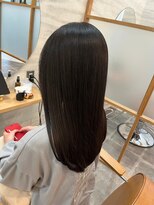 ジーナ 船橋(Zina)&nbsp;髪質改善＊ロングレイヤーグレーベージュ＊美髪【Zina船橋】