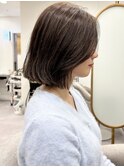 フェイスレイヤー/ミニボブ/グレージュ