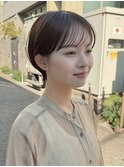 似合わせカット ショートボブ ショートヘア ハンサムショート