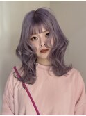 ペールラベンダー（ブリーチ２回）