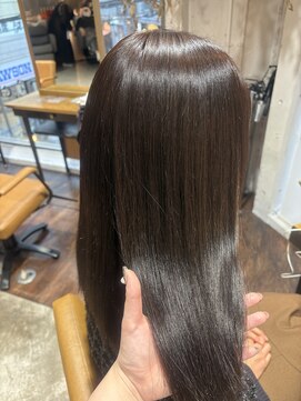 アヴァンスアンス 広島袋町店(AVANCE.ens) オリーブベージュカラー