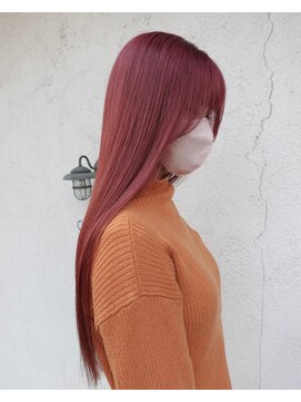 シェミール(CHEMIR) ピンクカラー×ケアブリーチカラー