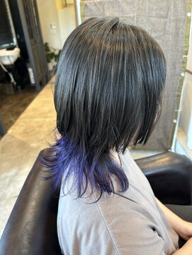 ヘアーリゾートガーデンヴェール(Hair Resort Garden VERT) 裾カラーXボブルフ