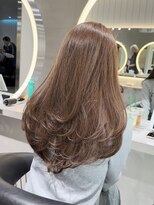 ロンドウル 熊本(Lond ulu) ウェーブミディアムメルティカラー×ブリーチなし韓国【熊本】