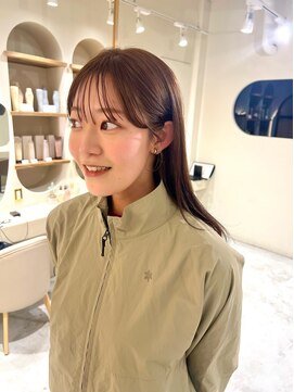 エレン 池袋(ElEn.) 透明感と柔らかい色味はダブルカラーがおすすめです◎