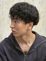 理容 鮎川&nbsp;大人マッシュにパーマをオン