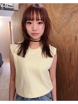 ユー セント(yew scent) ミディアム×顔まわりカット