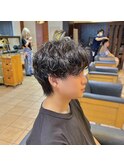 メンズ必見★ニュアンスシャドウパーマ