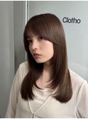 ナチュラルフェイスレイヤーストレート