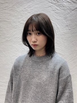  @kanaoka_saki透明感カラー/レイヤーカット/小顔カット