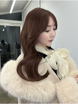 アイシー 表参道(ICY) ワンホンくびれヘア&可愛いブラウンカラー