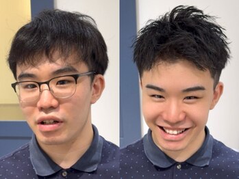 シャイニー 錦糸町(ShiNey)の写真/[カット＋眉毛カット￥7700]メンズからの支持率×技術力の高さ◎経験豊富なstylistが似合うスタイルをご提案