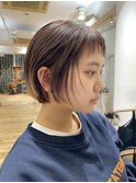 ショートボブ/カラー/ブリーチ/髪質改善/韓国/金沢文庫/