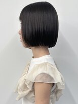 ラウンジ モリオ イケブクロ(Lounge MORIO Ikebukuro)&nbsp;＊ミニボブ切りっぱなしボブ耳かけボブ大人ボブ顎ラインボブディ