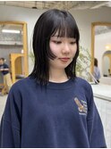 外はねボブ　ステップカット