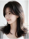 ボブヘアシースルーマッシュハンサムショートタッセルボブ卒業式