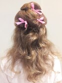 (担当ハギワラマキ指名出来ます)ヘアアレンジ ヘアセット