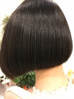 ヘアコレクション アンジュ(Hair collection Unge)&nbsp;トレンド小顔ボブ　前髪なし