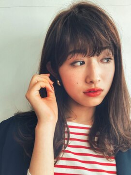 サンディーズ(Sandees) 外国人風大人かわいい伸ばしかけボブ