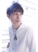 サイドパートショート・フェザーマッシュ