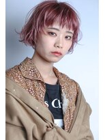 テトヘアー(teto hair)&nbsp;bob(くびれボブ、ボブウルフ、ピンクパープル、イルミナカラー)