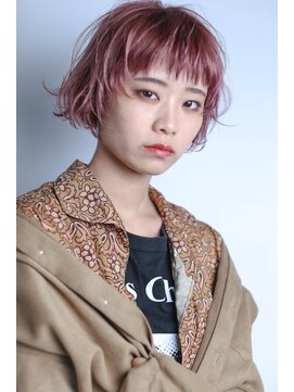 テトヘアー(teto hair) bob(くびれボブ、ボブウルフ、ピンクパープル、イルミナカラー)