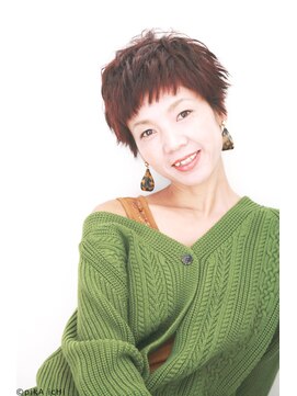 ピカ イチ 八代本店(pikA icHi) *pikAicHi*アシンメトリー×エッジショート