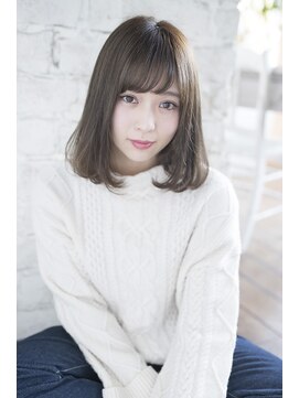 ライリー(riley) riley大人かわいいワンカールふわミディ