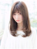 シースルーバング ことりベージュ