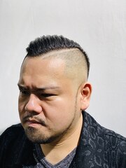 フェード／barberスタイル