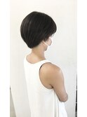 ダークアッシュマッシュショート
