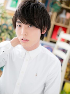 カバーヘアアンドスパ ブリス 浦和(COVER HAIR&SPA bliss) 厚めバングが新鮮！アッシュブラウンマッシュg浦和20代30代40代