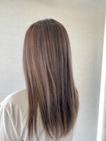 ヘアーヴィーヴル 松茂店(Hair BIVRE) ミルクティーベージュ風カラー