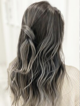 オーブ ヘアー トム 小針店(AUBE HAIR tom) 【AUBE HAIR】シルキーグレージュ_ネオハイライト
