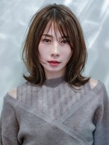 ヘアーディレクション オクハラ(hair direction okuhara)&nbsp;尾道市 福山市 三原市 【okuhara】ミディアムレイヤー