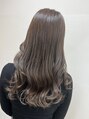 アールモンドヘア新世界 キラ水カラーで艶々に♪